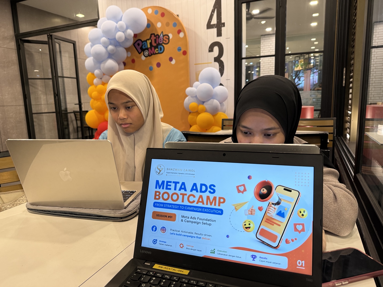 Meta Ads Bootcamp hands-on training session
